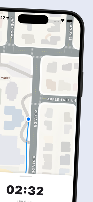 Walk Tracker Map: Steps & GPS Screenshot 2 of 4