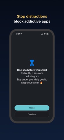 Pushbreak: Screen Time Control Screenshot 2 of 5