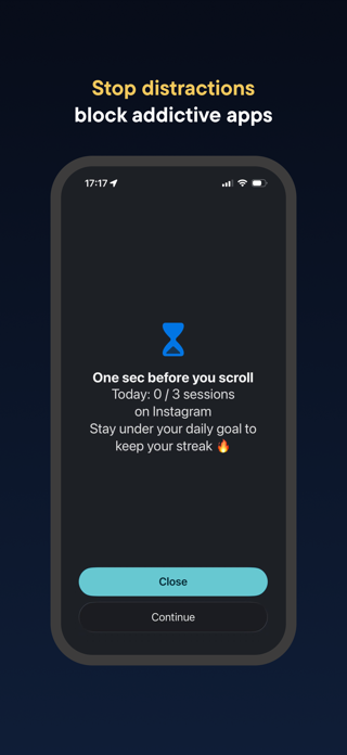 Pushbreak: Screen Time Control Screenshot 2 of 5