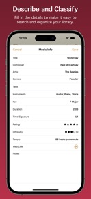 Paperless Music screenshot