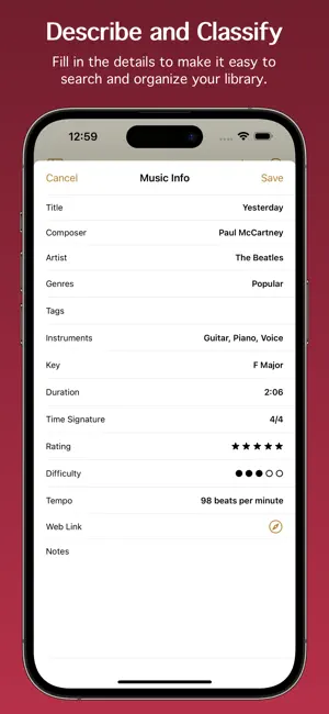 Paperless Music screenshot 3
