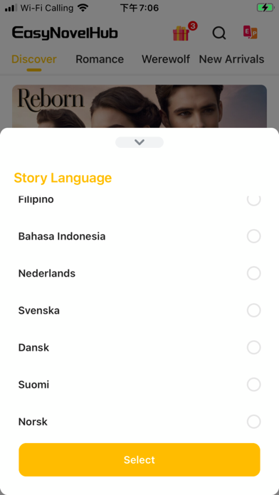 EasyNovelHub: Novels & Stories Screenshot
