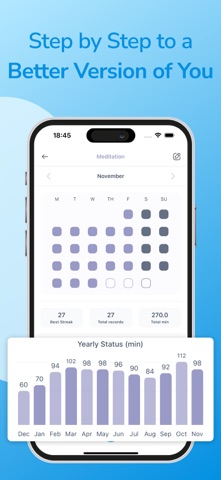 Daily Habit Tracker - Habitier iPhone screenshot