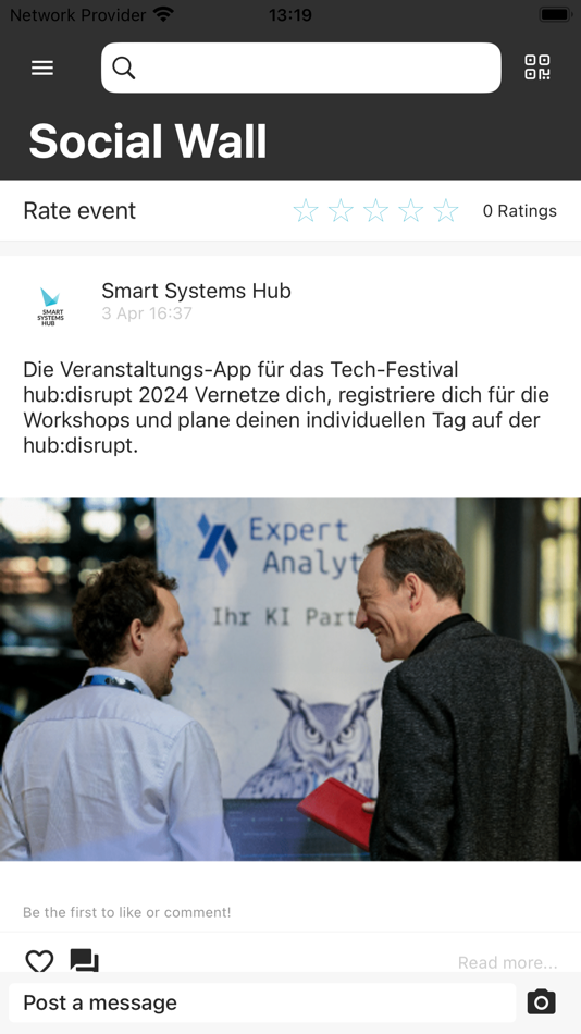#3. hub:disrupt 2024 (iOS) 由: Smart Systems Hub GmbH