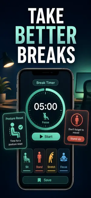 Posture Coach: Stretch Break screenshot 1