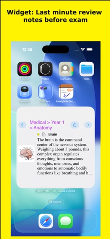 HandyNote: canvas, transcribe Screenshot 7 of 7