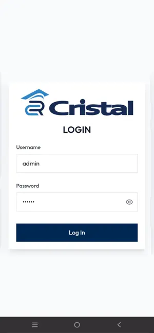 Cristal Admin screenshot 2