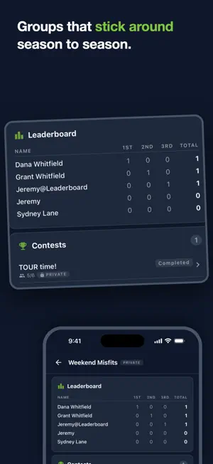 Leaderboard Fantasy: Golf screenshot 4