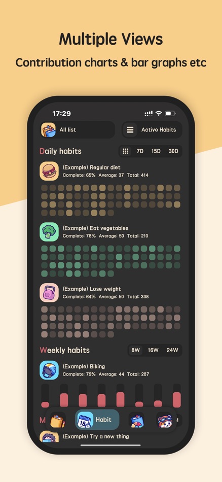 #2. Meow Habits - habit tracker (iOS) By: 境 高