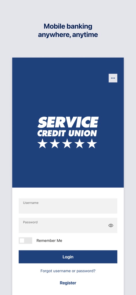 Service CU Mobile Banking - Finance App | MWM