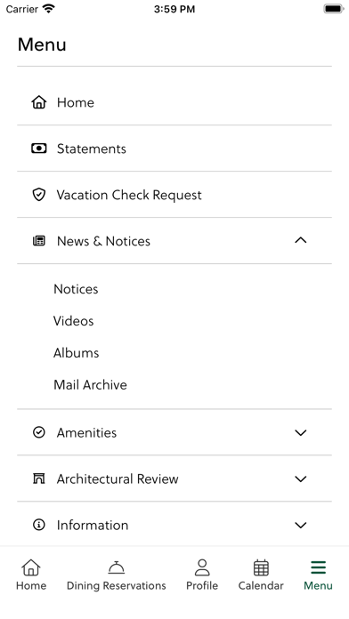Rancho Santa Fe Association Screenshot