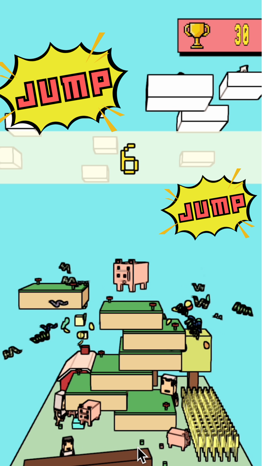 #2. Voxel Stack Jump (iOS) 由: Tomokatsu Miya