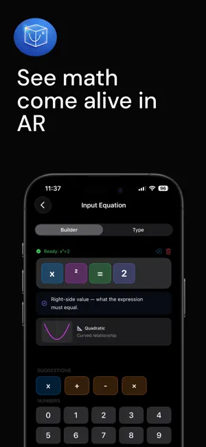 QuickMathAR screenshot 1