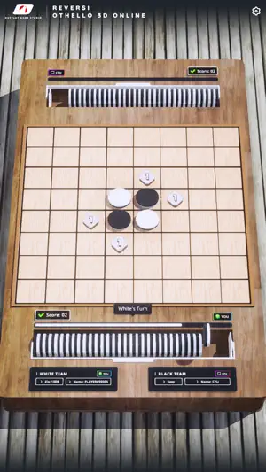 Reversi Othello 3D Online screenshot 1