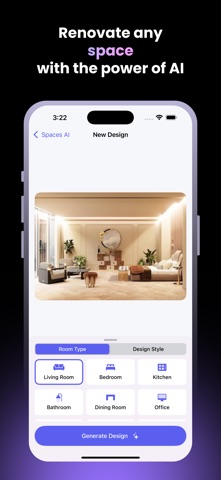 Spaces AI - Interior Design Screenshot 1 of 5