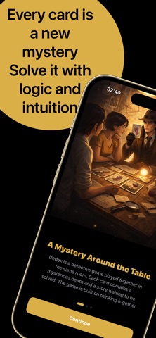 Dedex - Detective Card Game iPhone screenshot