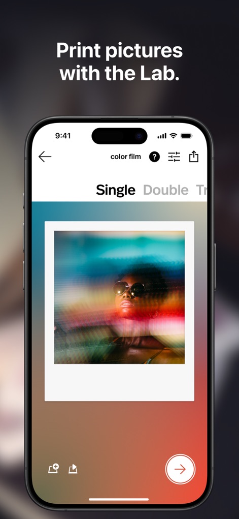Polaroid - This tool allows users to print digital photos into physical Polaroid prints, with clear film type selection and a visual photo preview.