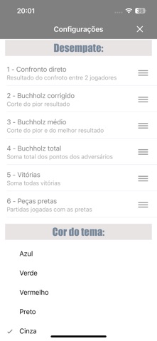 Sistema suíço screenshot