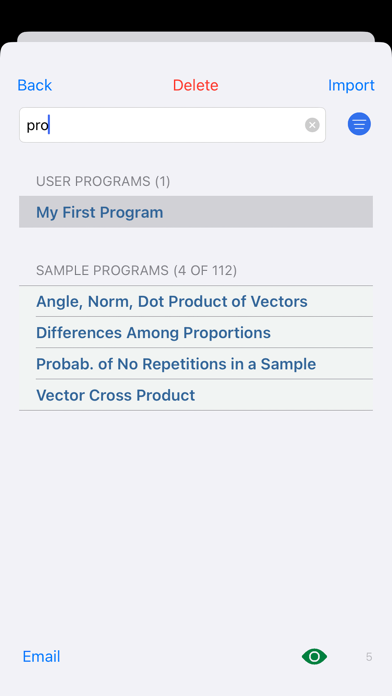 RPN-55 SD iPhone screenshot 8 - Productivity app
