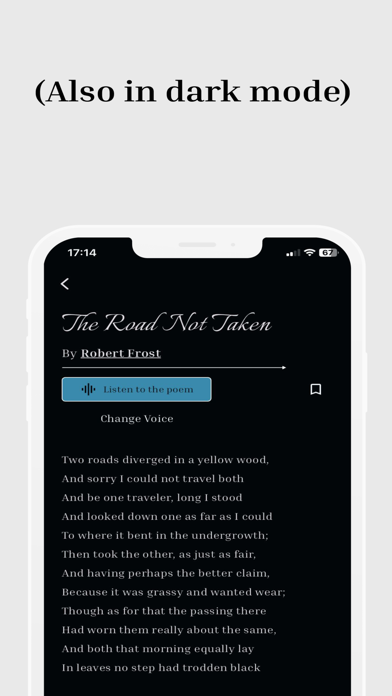 Poetry Pocket - daily poems Screenshot