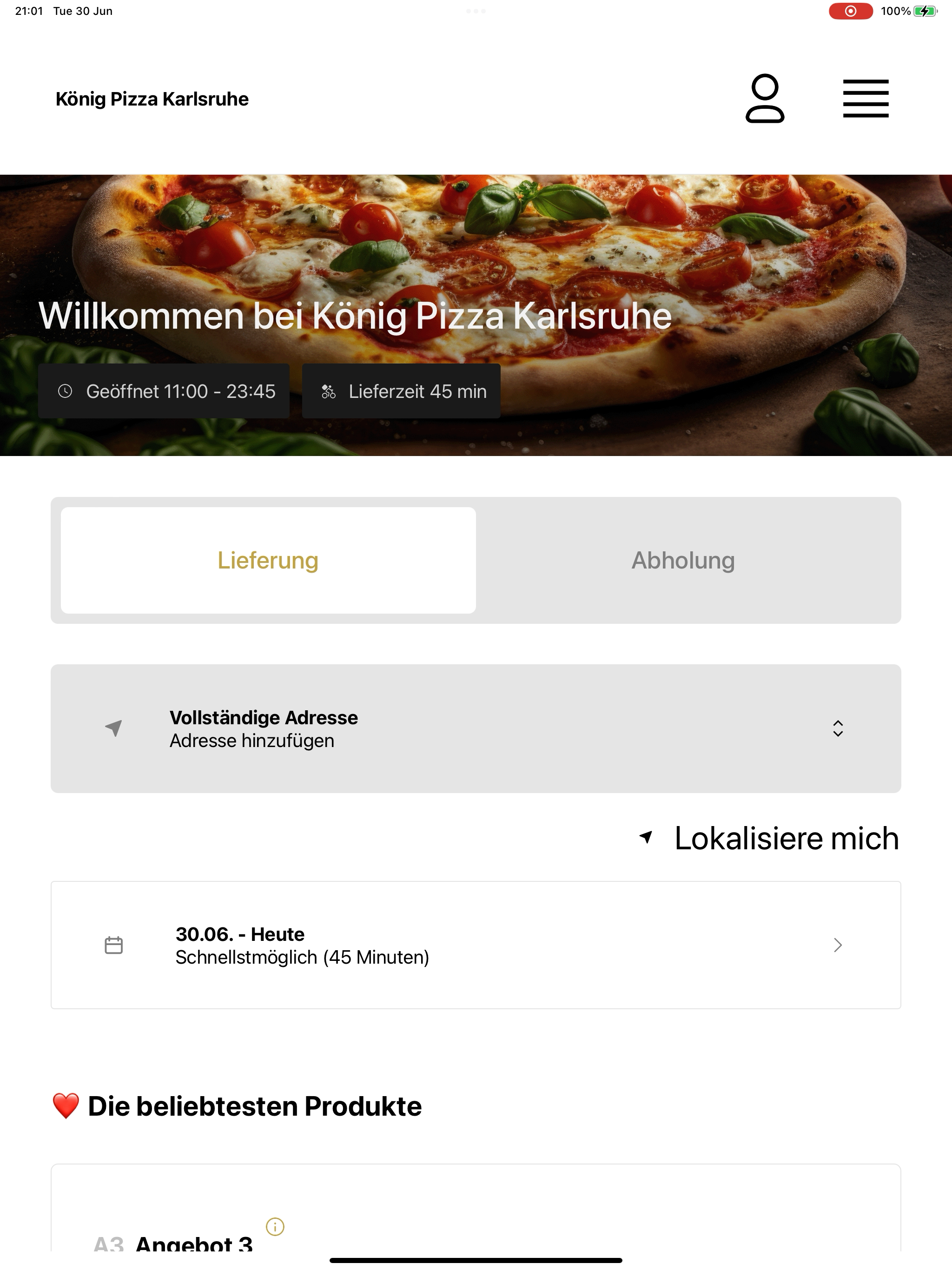 König Pizza Karlsruhe screenshot 14