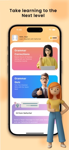 Spanish Tutor: Learn with AI Screenshot 1 of 6