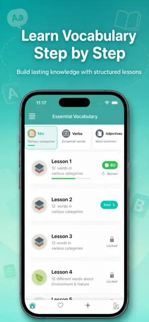 Essential English Vocabulary screenshot 1