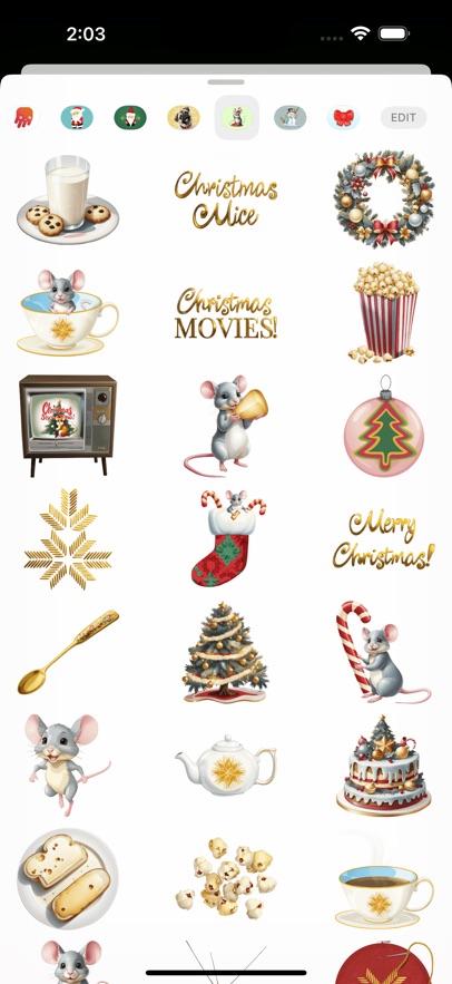 Christmas Mice