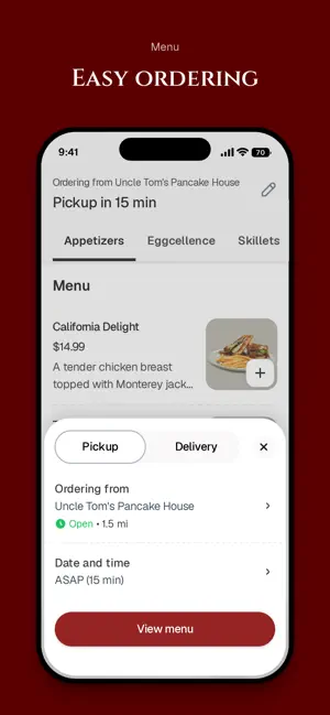 Uncle Tom's Pancake House screenshot 3