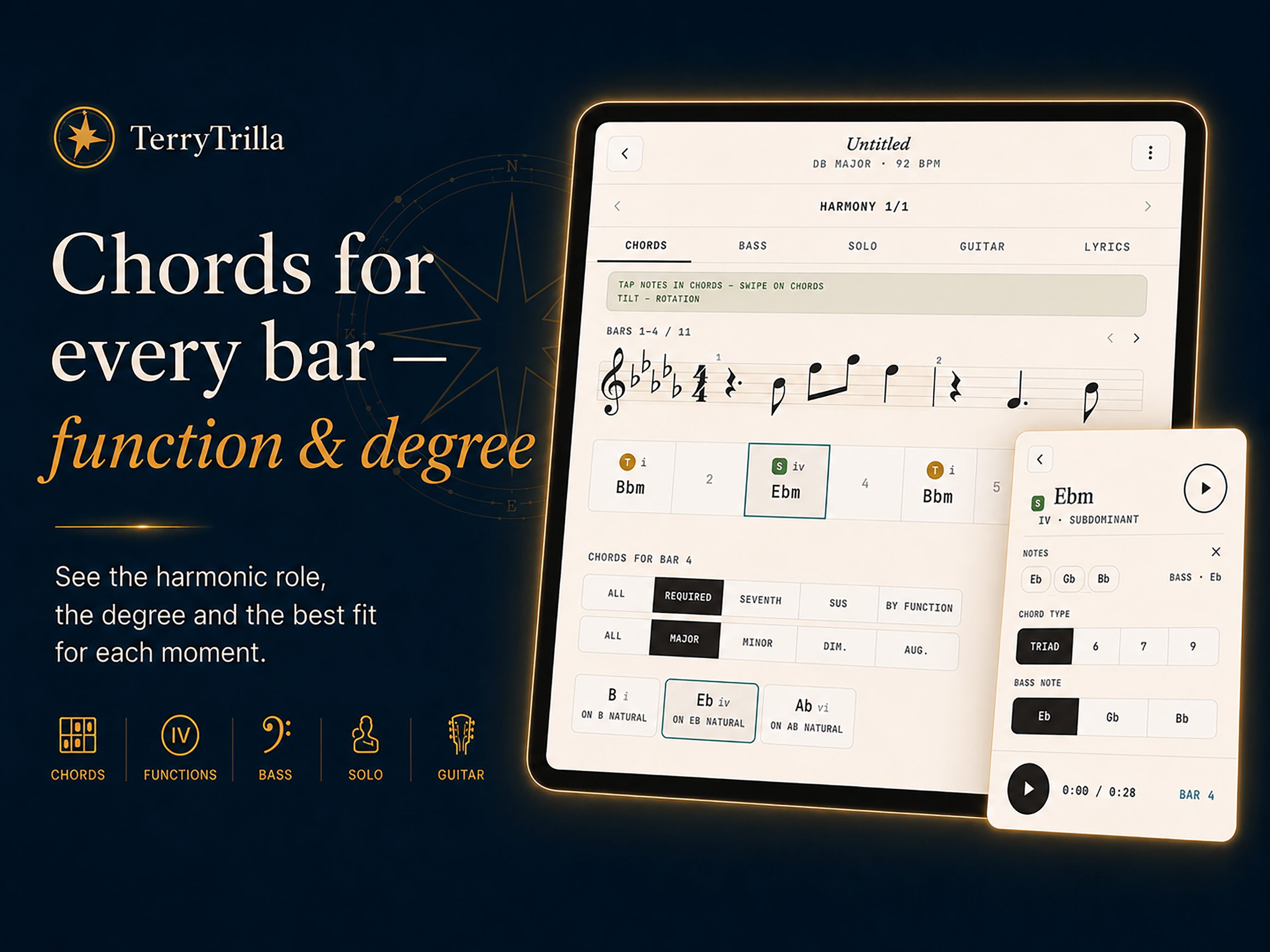 TerryTrilla: Chords & Melody screenshot 11