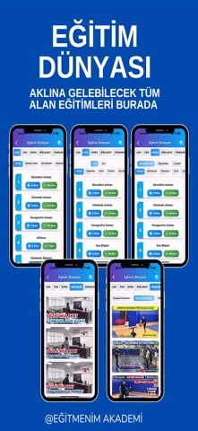 Eğitmenim Akademi iPhone screenshot