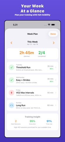 RunSharp: AI Running Coach Screenshot 5 of 6