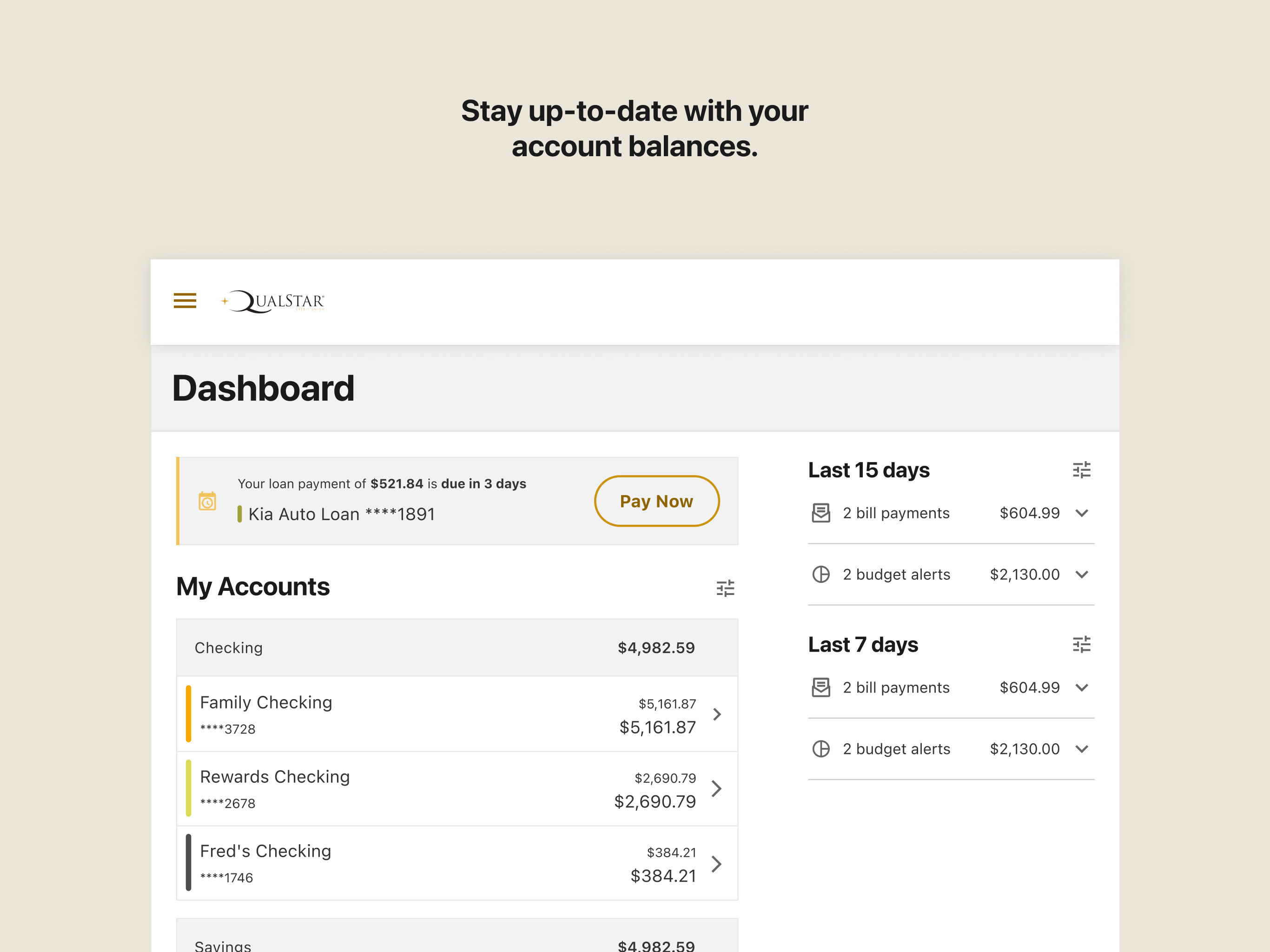 Qualstar CU Mobile Banking screenshot 7