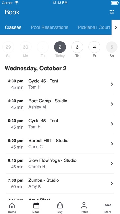Royal Fitness Screenshot