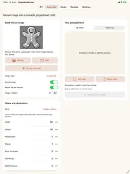 Gingerbread Form screenshot 7