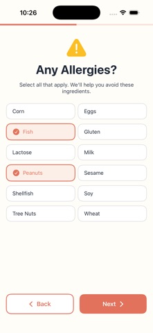 Hapag Meal Planner screenshot