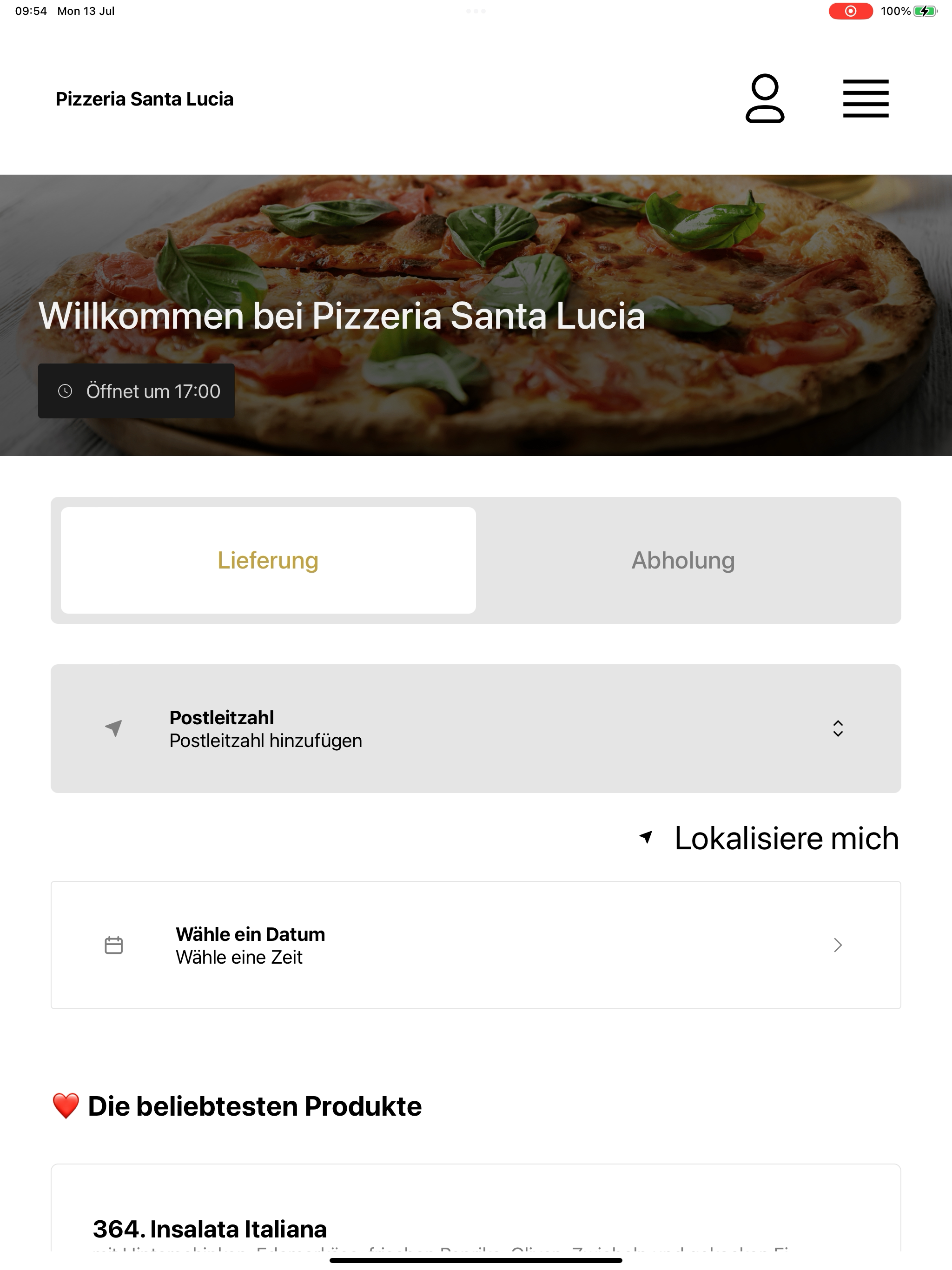 Pizzeria Santa Lucia screenshot 7