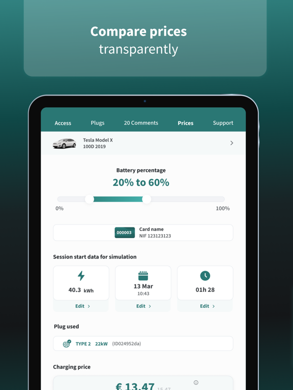 App screenshot