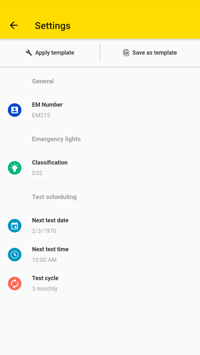 App screenshot