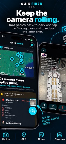 Quik Fiber Pro: GPS Camera Screenshot 4 of 5