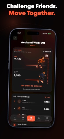 Step Tracker & Goals - StepTok Screenshot 2 of 5