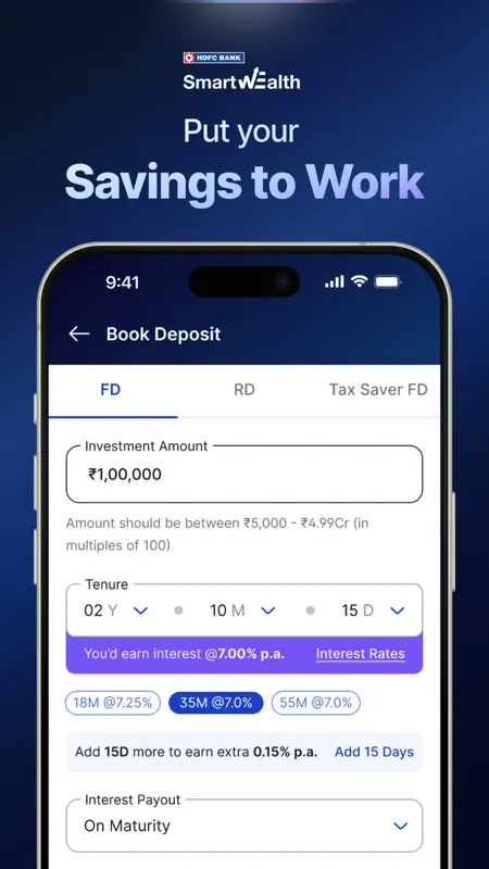 HDFC Bank SmartWealth screenshot 5 of 6