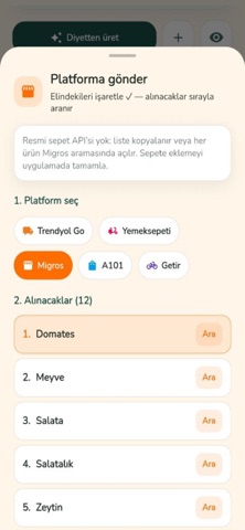 e-Diyet Screenshot 4 of 10