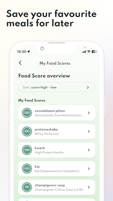 Clear.bio: nutrition tracker Screenshot