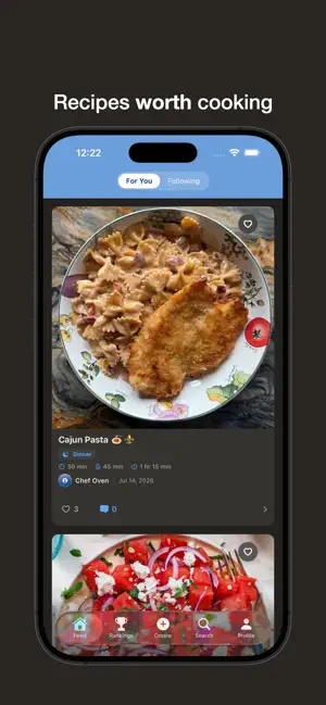 Oven: Recipes & Cooking screenshot 1