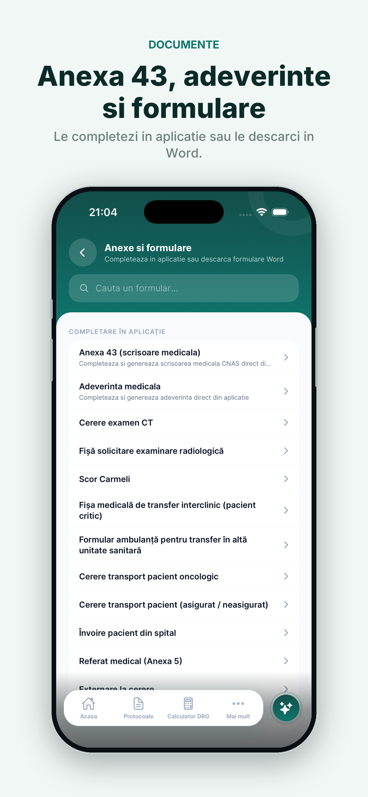 MedFlux screenshot 2