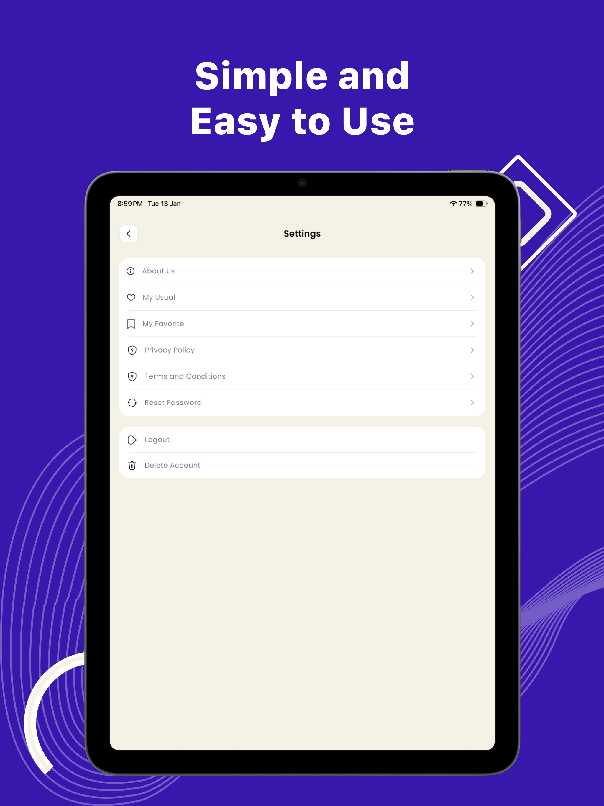 RestRant – Lists & Reminders