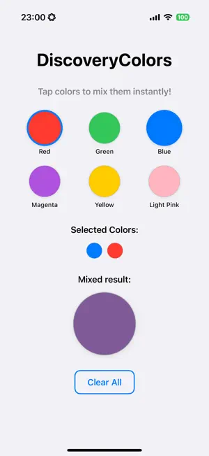 DiscoveryColors screenshot 2