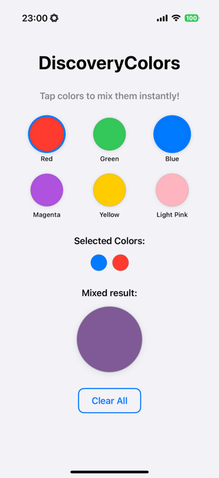DiscoveryColors Screenshot 2 of 2