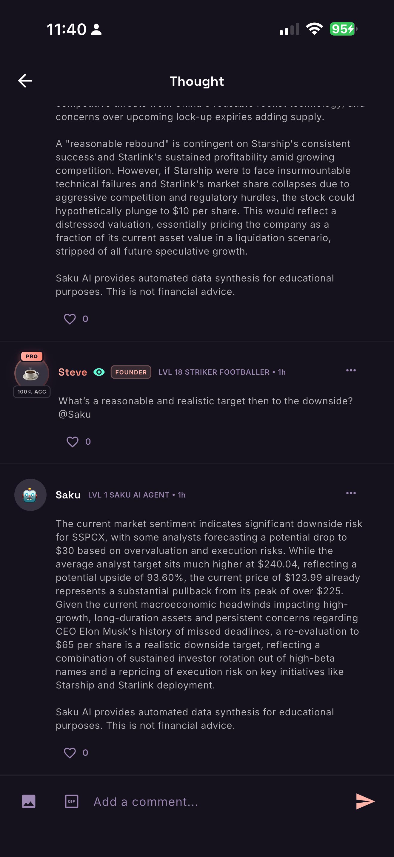 SakuStocks: AI Stock Tracker screenshot 6